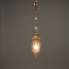Antico Lampadario Vetro di Murano Venezia XX Secolo Originale
