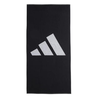 Adidas 3Bar Handtuch Large schwarz weiß