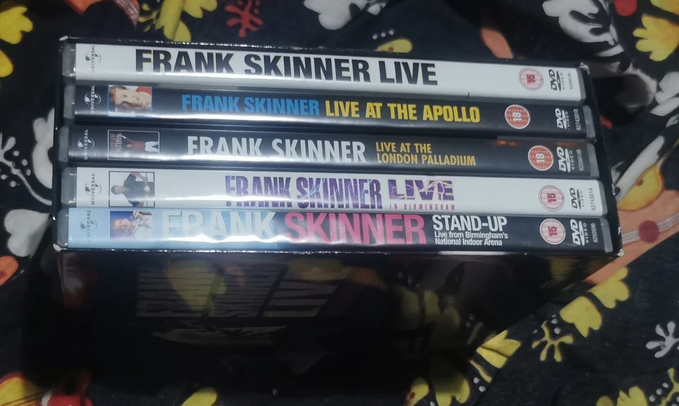 Frank Skinner Live The Ultimate Collection DVD 5-Disc Comedy Stand-Up Box Set - Image 3 of 3