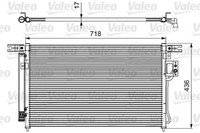 Valeo 814425 Kondensator FüR Klimaanlage Kondensator Klimaanlage FüR Hyundai