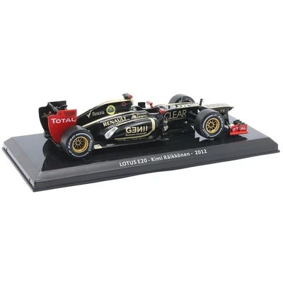 CENTAURIA 1:24 Lotus E20 Kimi Raikkonen 2012 F1 Hachette Diecast BLISTER ARRUGADO