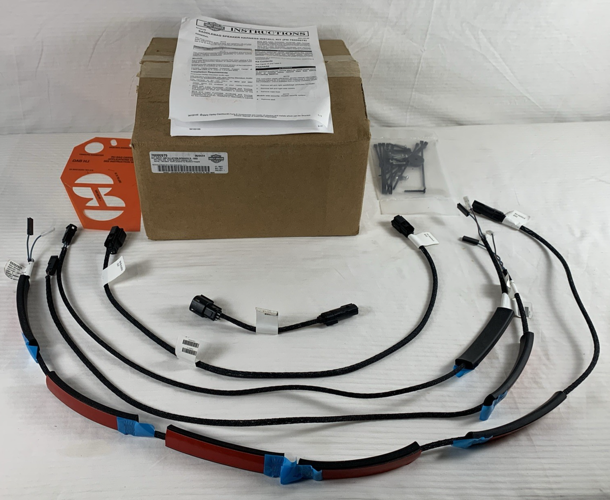 HARLEY 14-25 TOURING ROCKFORD FOSGATE SADDLEBAG SPEAKER INSTALL