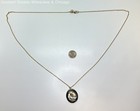 J. Crew Gold Tone Faux Pearl & Rhinestone Pendant Necklace 29.8g — photo 2