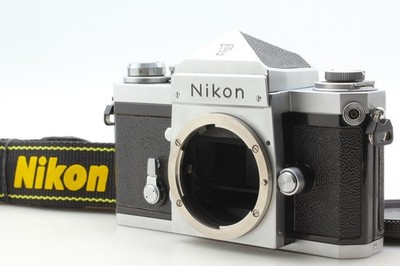 [Near MINT] Nikon F Eye Level Silver SLR 35mm Film Camera Body 6436308 JAPAN