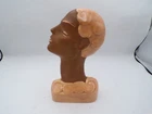 Vintage Signed Marti of Hollywood California Pottery Bust MCM 9" Tall