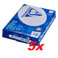 2.500 Blatt Clairefontaine Kopierpapier Laser2800 DIN A4 80 G/Qm 5X 500 Blatt