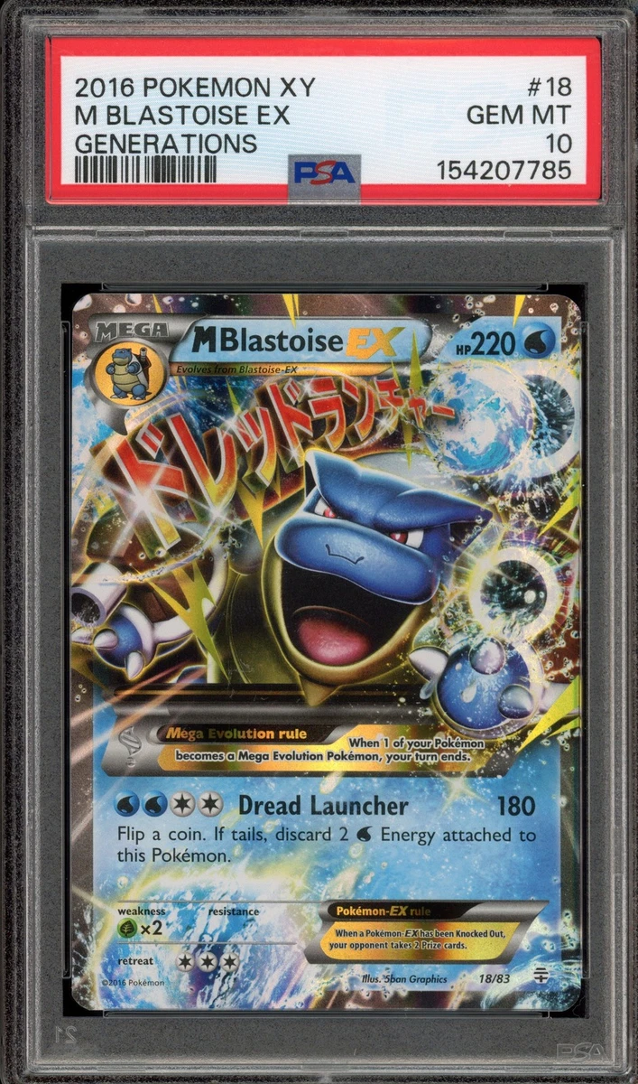 Pokémon TCG Professional Sports Authenticator (PSA) Generations