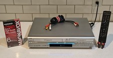 JVC DR-MV5SU DVD/VCR Combo Player/Recorder w/ NEW Remote, New Tape  AV - TESTED