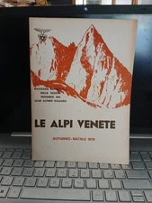 Le alpi venete 1976  Autunno natale  Riviste  club alpino italiano