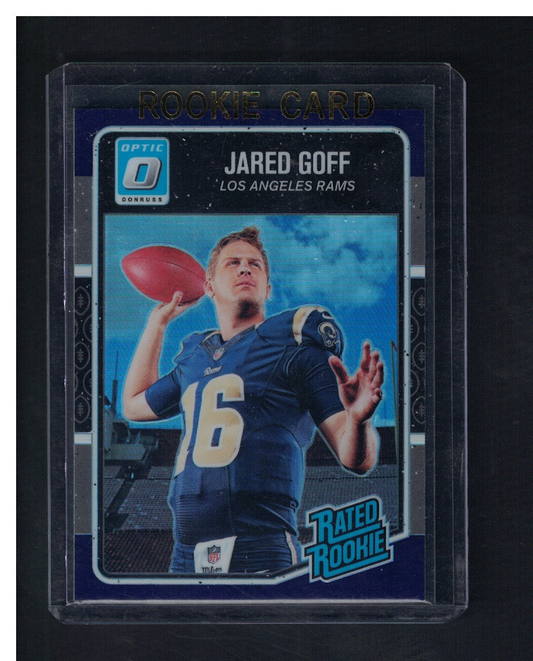 2016 Donruss Optic - Rated Rookie Jared Goff #172 Purple Holo RC