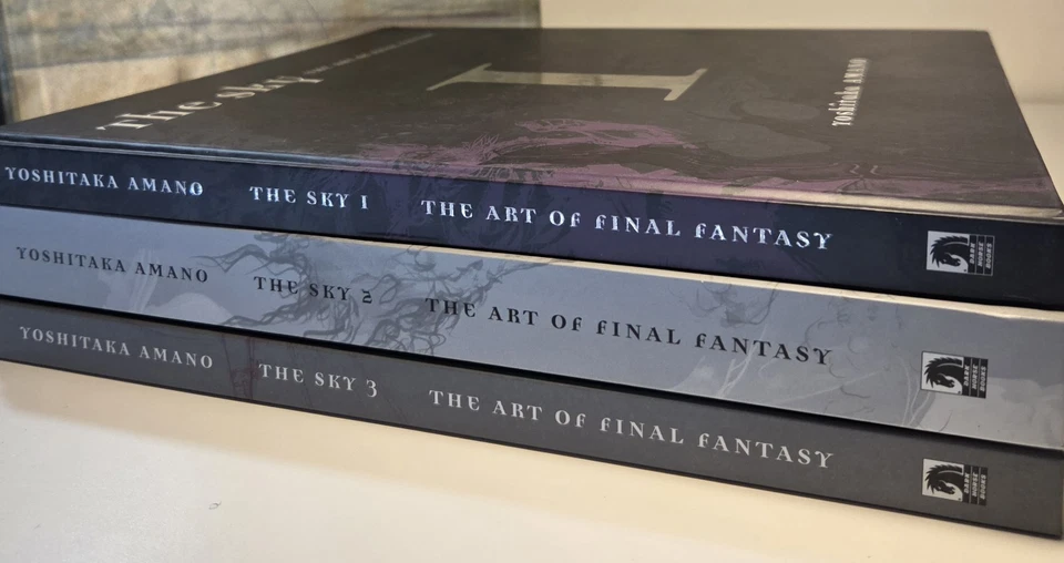 The Sky: The Art of Final Fantasy Amano Estuche Tapa Dura Foto 3 de 4