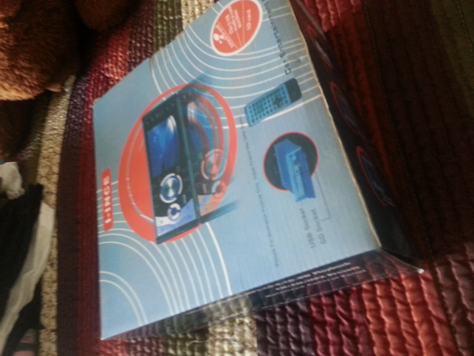 3.5 LCD TTF Color Screen Car Stereo DVD VCD CD MP4 MP3 CD-R CD-RW MPX NIB - Image 4 of 4