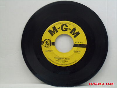 FRANK SANDY & THE KING'S MEN-f-(45)-TARRENTELA ROCK/SOMEBODY LOVES ME-MGM - 1958