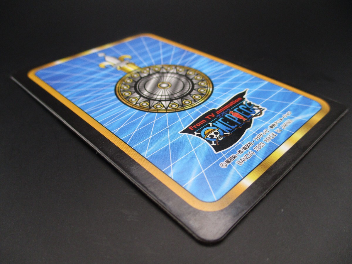 Saruyama Alliance King of Pirates Gummy Card No.89 One Piece