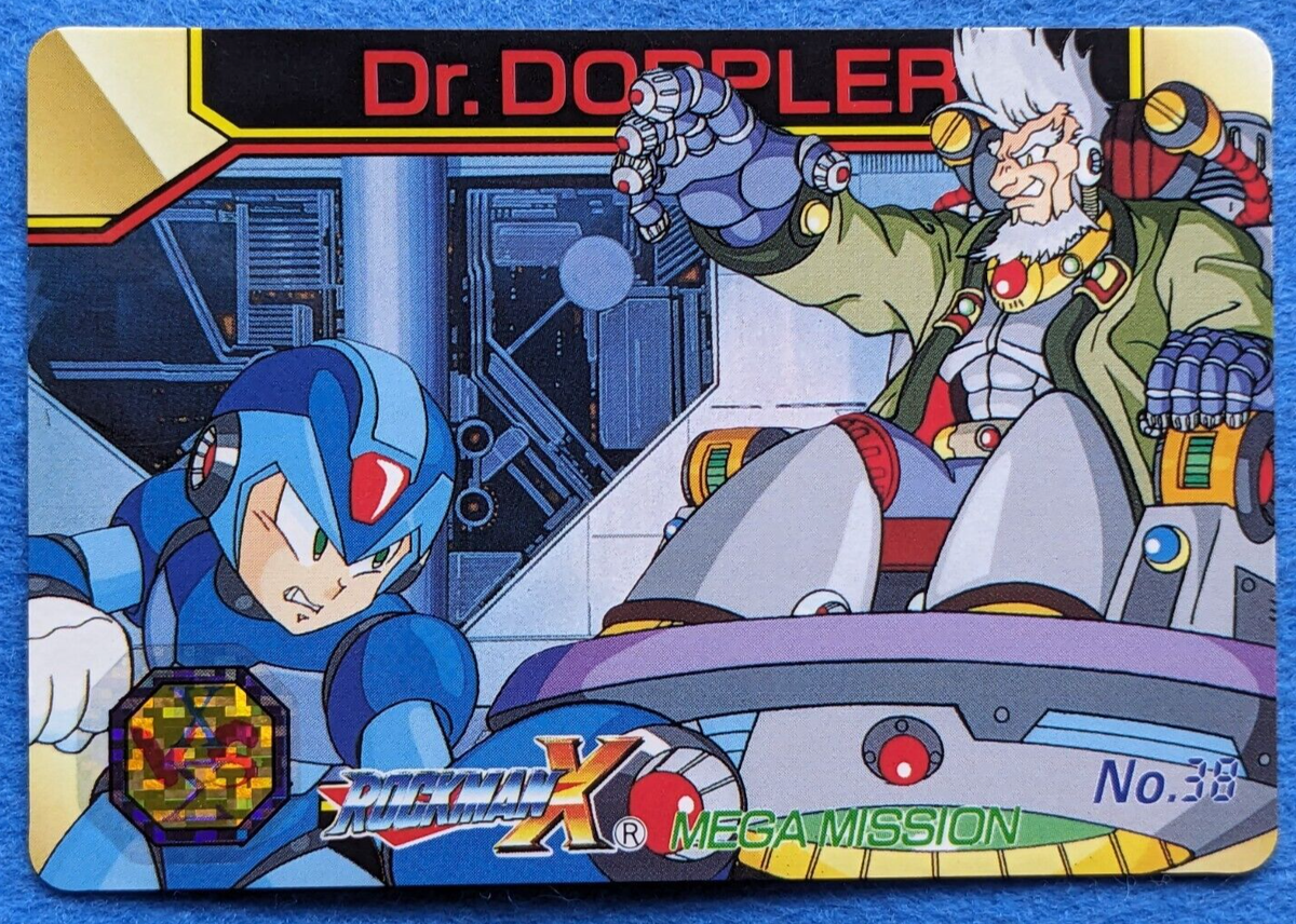 Dr.DOPPLER MEGAMAN X MEGA MISSION CAPCOM 1995 BANDAI No.38 Japan