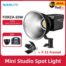 NANLITE Forza 60W F11 Fresnel 5600K Photograph Portable COB Light Bowens Mount