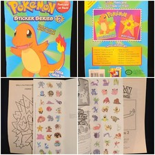 1999 Pokemon Sticker Series  2 Golden Book Softcover UNUSED
