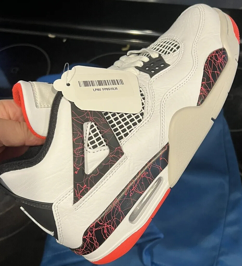 Nike Air Jordan 4 Retro Flight Nostalgia Pale Citron 308497-116 Sz