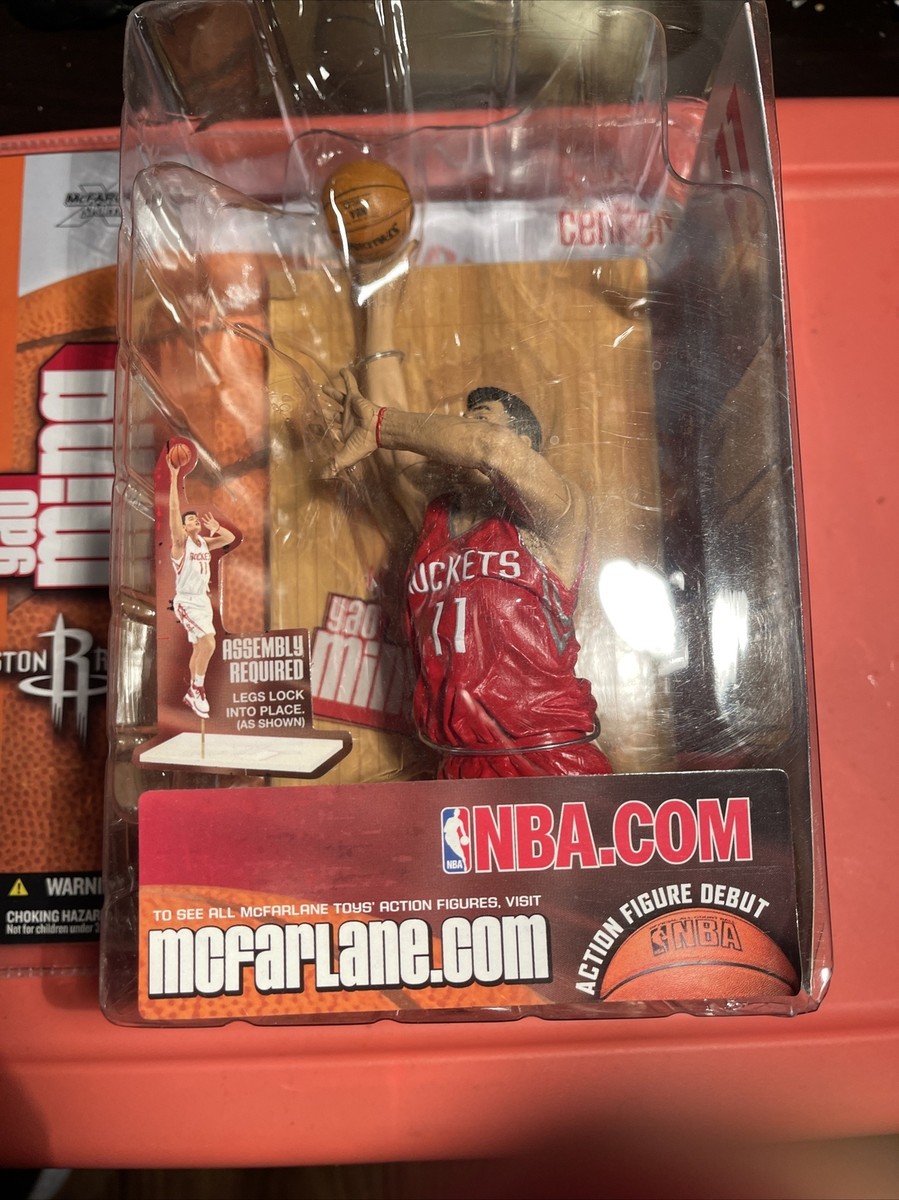 McFarlane's NBA sportspicks Series 5 Houston Rockets Yao Ming RED