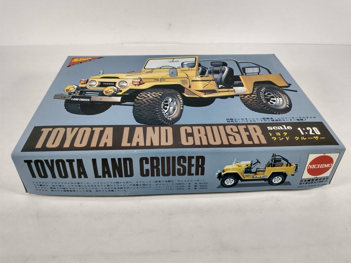 Toyota Land Cruiser 4x4 4 Wheel Drive Nichimo 1:20 Model Kit Toyota Land Cruiser 4x4 4 Wheel Drive Nichimo 1:20 Model Kit