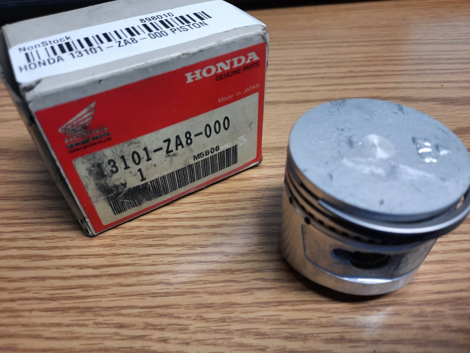 Piston Origine Honda Diamètre 46mm - Pour ED400, EM650, EX650 - Réf 13101-ZA8-000