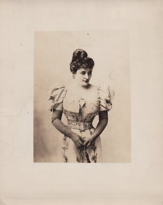 Unknow Woman (1920s)    Theater Actresses Original Vintage Photo K 162