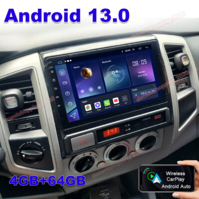 For 2005-2013 Toyota Tacoma 9 Android 13 Car Stereo Radio GPS Navi WiFi Carplay