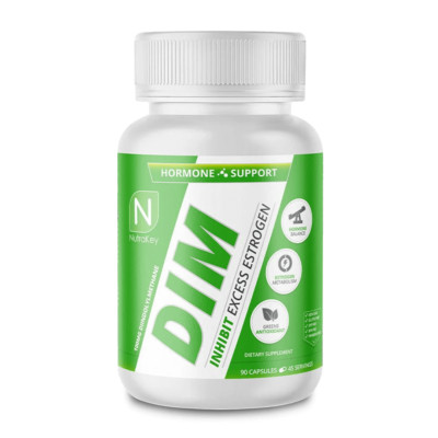 NutraKey - DIM Hormonal Balance, Estrogen Support & Wellness Formula-90 Capsules