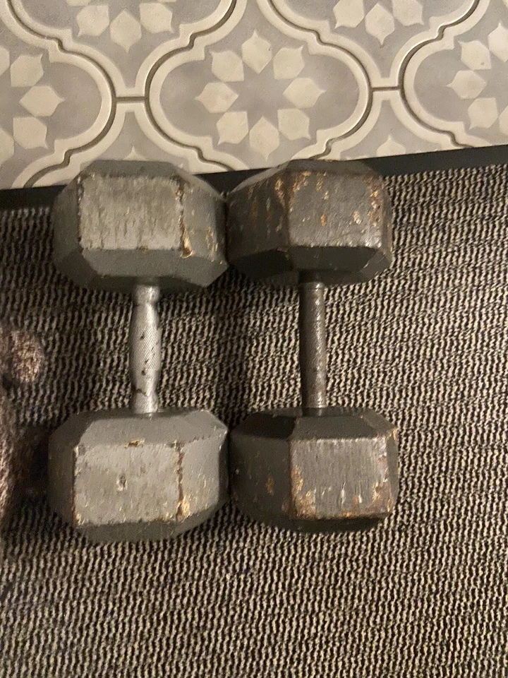 Hex Dumbbell Weight - 30kg (Gym, Training, Exercise), photo 3 of 5