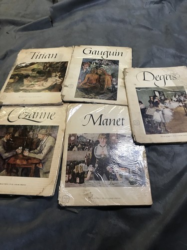 Set Of 5 Abrams Art Treasures Of The World Books Prints 1950 S Rare Collection Ebay