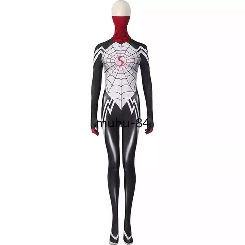 Marvel Comics Superhéroes Seda Cindy Moon Juegos con disfraces Mono Película Body Mujeres - Imagen 19 de 19