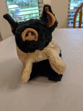 Country Critter Puppet PIG Made in the USA Plush Toy Full Body 12" Hand Puppet