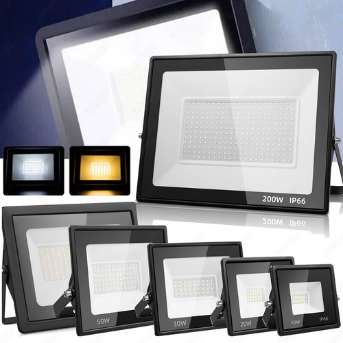 LED Fluter Außen Strahler Scheinwerfer DE 10W 20W 30W 50W 100W 200W 300W 500Watt - Bild 8 von 288