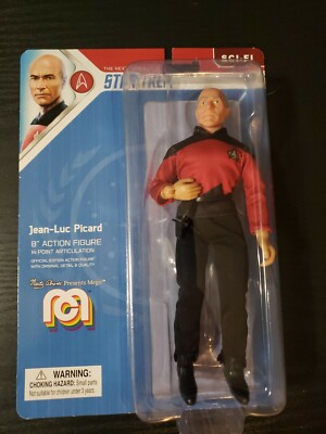 Jean-Luc Picard Star Trek Mego Wave 8 Sci-Fi 8" Action Figure | eBay