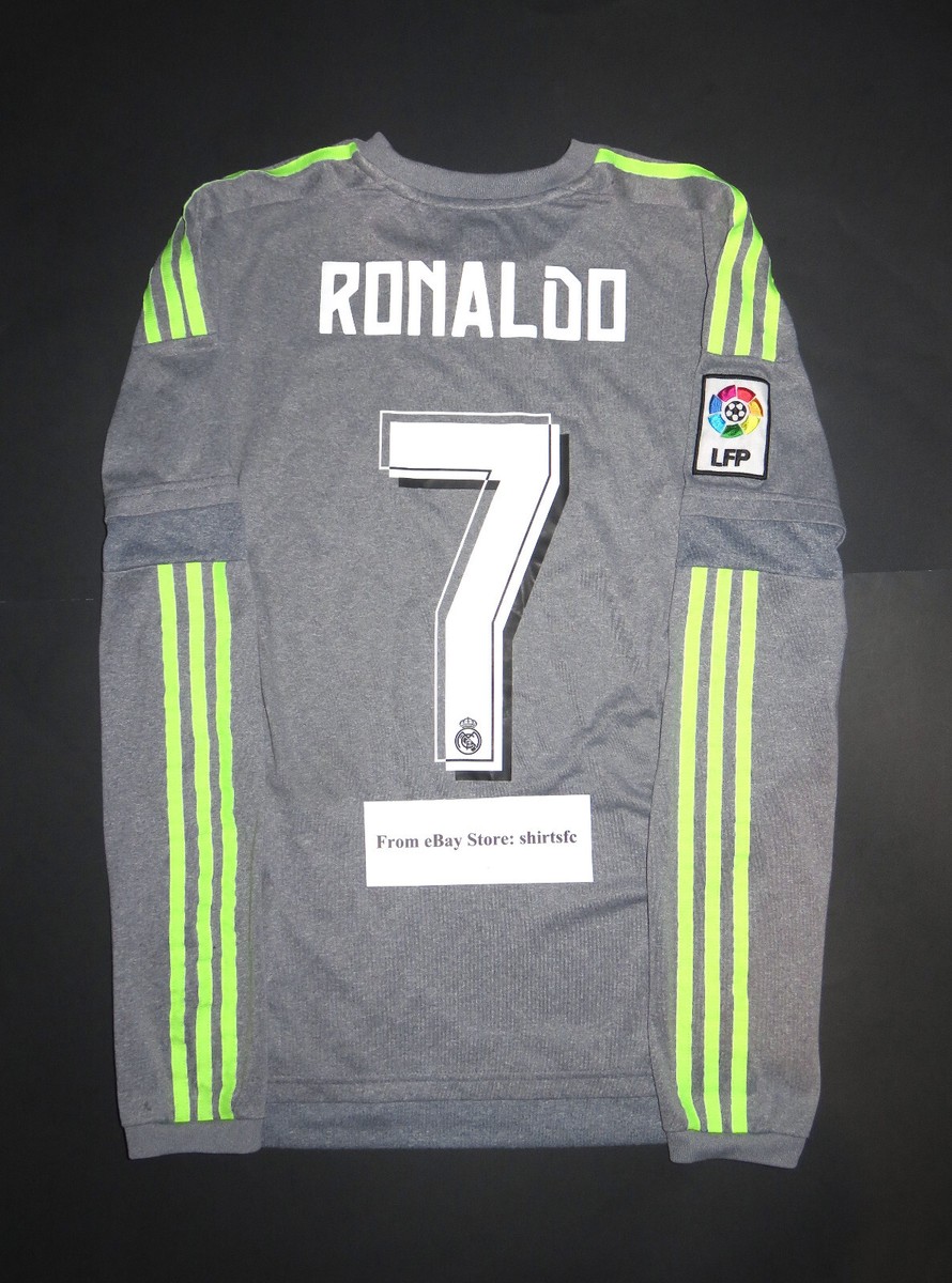 2015/2016 Adidas Real Madrid Cristiano Ronaldo Long Sleeve