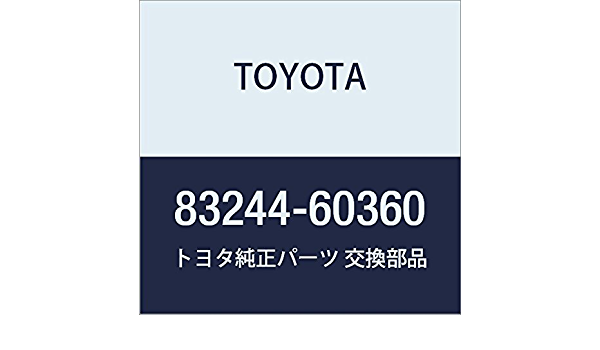 Toyota OEM Genuine GAUGE SUB-ASSY, WATER TEMPERATURE RECEIVER 83244 ...