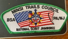 MINT 1997 JSP Minsi Trails Council Pennsylvania Green Border