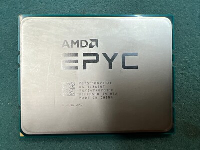 AMD EPYC 7551 PS7551BDVIHAF 32 Cores 2.0 GHz Socket SP3 64MB