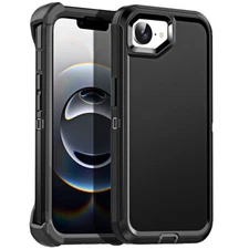 For Apple iPhone 16e Case 2025 Heavy Duty Shockproof 3Layer Military Hard Cover