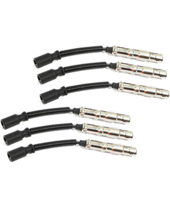10.5'' Spark Plug Ignition Cable Wire For Mercedes SLK ML C G E-Class Set 6 SW17