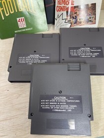 Vintage NES Video Games (Set of 3) 