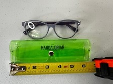 Mandalorian Kids Blue Light Protective Glasses -Gray/Green case light Some Wear