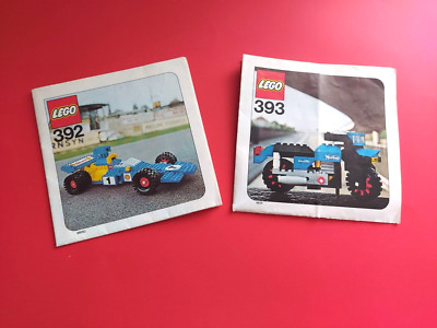 Lego Hobby Sets 392-393 gebraucht nur Anleitung auf Foto