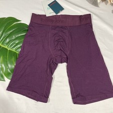 Nuevo con etiquetas $36 Tommy John [Pequeño] Suave Segunda Piel Calzoncillos Boxer Merlot #5255