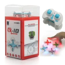 Cheerson CX-10 Mini 2.4G 4CH 6 Axis LED RC Quadcopter RTF Micro Drone Aircraft