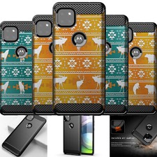 Case For Moto One 5G ACE FLEX TPU SET18 Tribal Slim Flexible Black