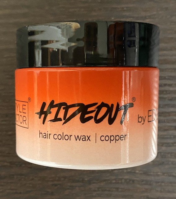 Style Factor Hideout Edge Booster Hair Color Wax / Copper 50 Ml/ 1.7 Oz