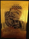 Yu-Gi-Oh Dark Magician English Golden Metal Card Custom Made