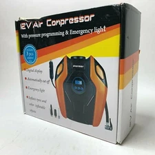 STORMER Air Compressor Pump 12V DC Tire Inflator Portable Auto Tire Pump