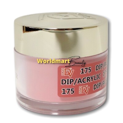DND DIVA Dip-Acrylic Powder 2fl.oz Color Powder DV175- Coral Sunset